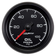 Load image into Gallery viewer, 2-1/16 ES Oil Pressure Gauge - 0-100psi