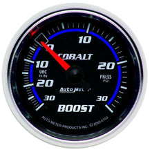 Load image into Gallery viewer, 2-1/16in C/S Boost/Vac Gauge 30in Hg/30psi