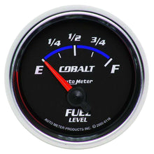 Load image into Gallery viewer, 2-1/16in C/S Fuel Level Gauge 240-33ohms