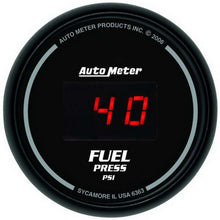 Load image into Gallery viewer, 2-1/16in DG/B Fuel Pressure Gauge