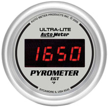 Load image into Gallery viewer, 2-1/16in DG/S Pyrometer/ EGT Gauge