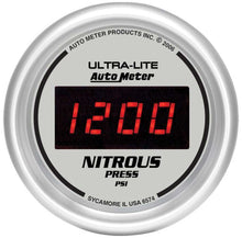 Load image into Gallery viewer, 2-1/16in DG/S Nitrous Pressure Gauge