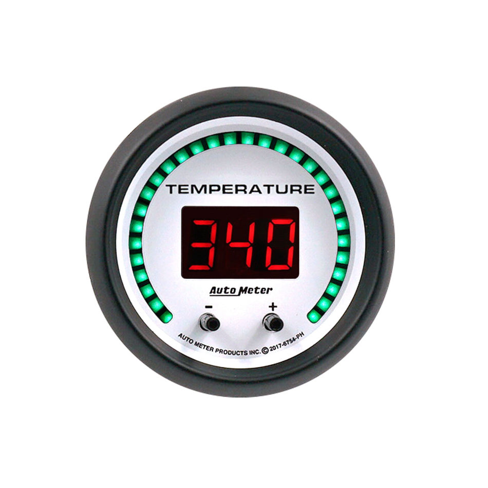 2-1/16 Fluid Temp Gauge Elite Digital PH Series