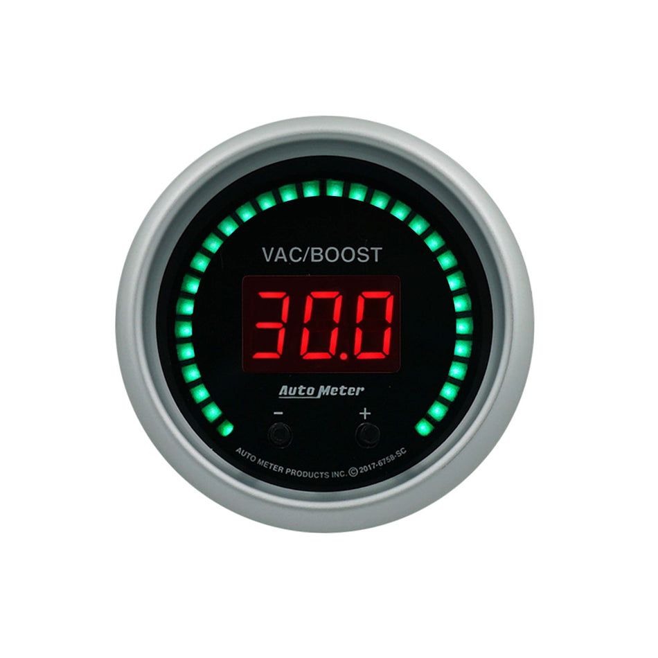 2-1/16 Vac/Boost Gauge Elite Digital SC Series