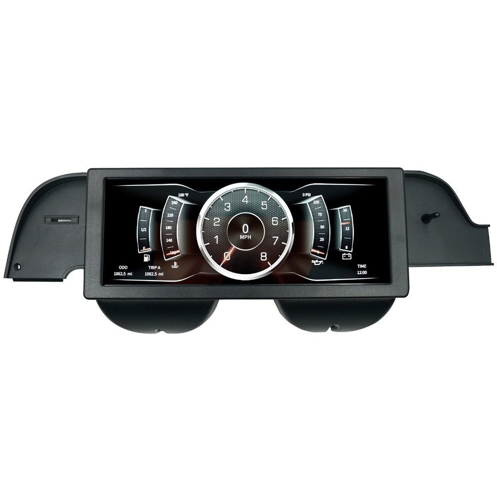 Invision LCD Dash Kit - 67-68 Mustang Direct Fit