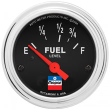 Load image into Gallery viewer, 2-1/16 Fuel Level Gauge Mopar Logo Series