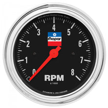 Load image into Gallery viewer, 3-3/8 Tachometer Gauge Mopar Logo Series