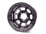 15 x 8.75 B/L Black 5x5 4in BS D-Hole