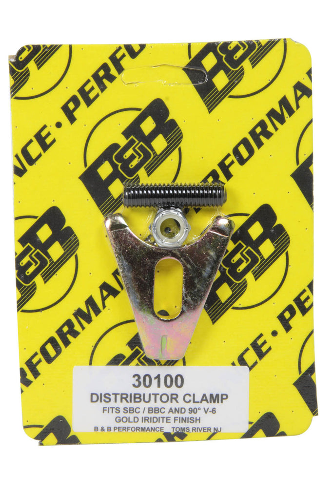 Distributor Clamp - Chevy V8- Gold