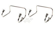 Load image into Gallery viewer, Dual Inlet Fuel Line Kit Holley 4150 Polished SS