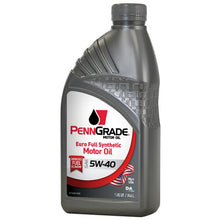 Load image into Gallery viewer, PennGrade Euro 5w40 1 Quart