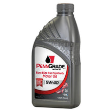 Load image into Gallery viewer, PennGrade Euro Elite 5w40 1 Quart