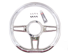 Load image into Gallery viewer, Steering Wheel Formula D-Shaped 14in Polished