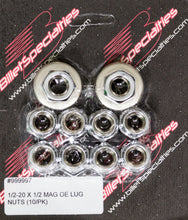 Load image into Gallery viewer, 1/2-20 X 1/2 Mag Lug Nuts (10/PK)