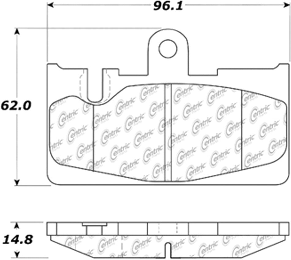 C-TEK Ceramic Brake Pads with Shims