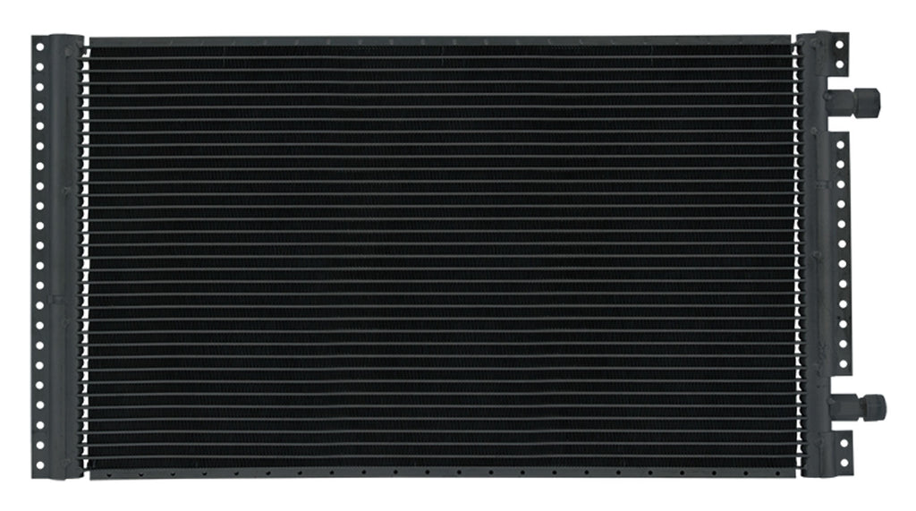 Radiator Support Module A/C Condenser 26x14 Blk