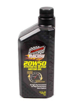 Load image into Gallery viewer, 20w50 Synthetic Racing Oil 1Qt