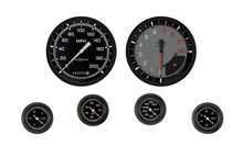 Load image into Gallery viewer, Autocross Grey 6 Gauge Set 2-1/8 Full Sweep