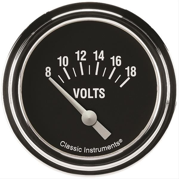 Hot Rod Volt Gauge 2-5/8 Short Sweep