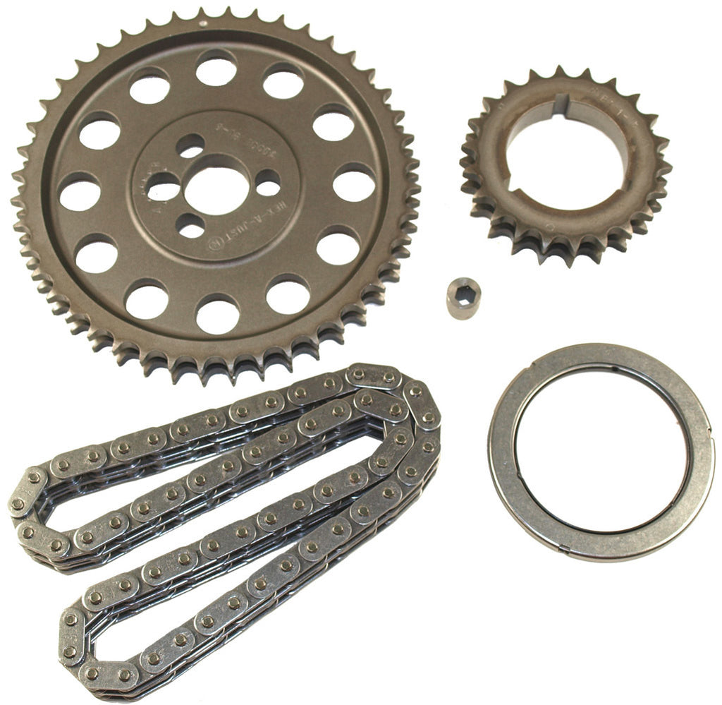 SBC Hex-A-Just Timing Set - w/BBC Crank Snout