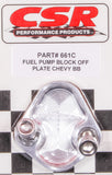 BBC F/P Block-Off Plate - Clear