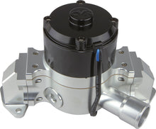 Load image into Gallery viewer, SBF Billet Alum Electric Water Pump Clear