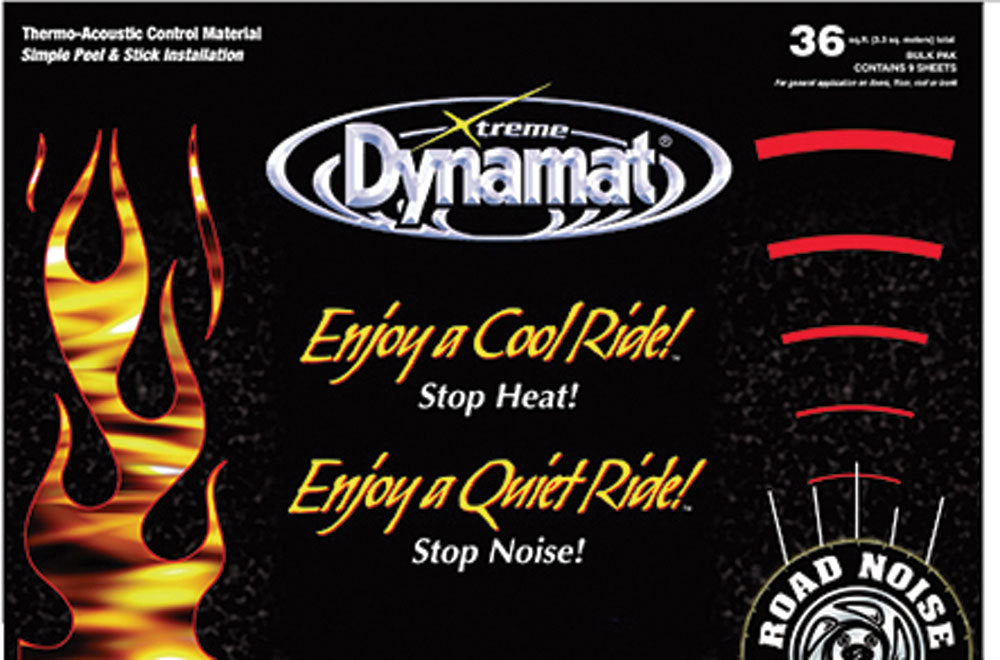 Dynamat Extreme Mega Pak 9 Sheets 24in  x 48in