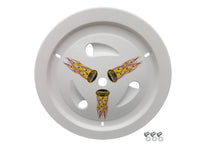 Load image into Gallery viewer, Wheel Cover Dzus-On White Real Style