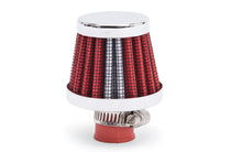 Load image into Gallery viewer, Valve Cover Breather 10mm Inlet Red/Chrome