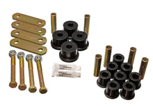 Load image into Gallery viewer, 64-73 Mustang Complete Spring &amp; Shackle Set Bla