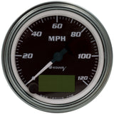 3-3/8 Dia Speedometer 0-120 MPH Chrome Elec