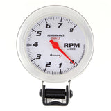 3-3/8 Dia Tachometer 8000 RPM Silver