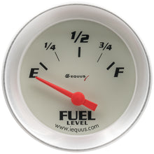 Load image into Gallery viewer, 2.0 Dia Fuel Level Gauge Silver