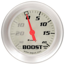 Load image into Gallery viewer, 2-5/8 Dia Vacuum/Boost Gauge Silver 30 HG/20 PS