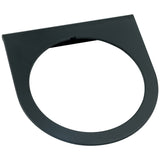 Gauge Mount Panel 2-5/8 Black Single