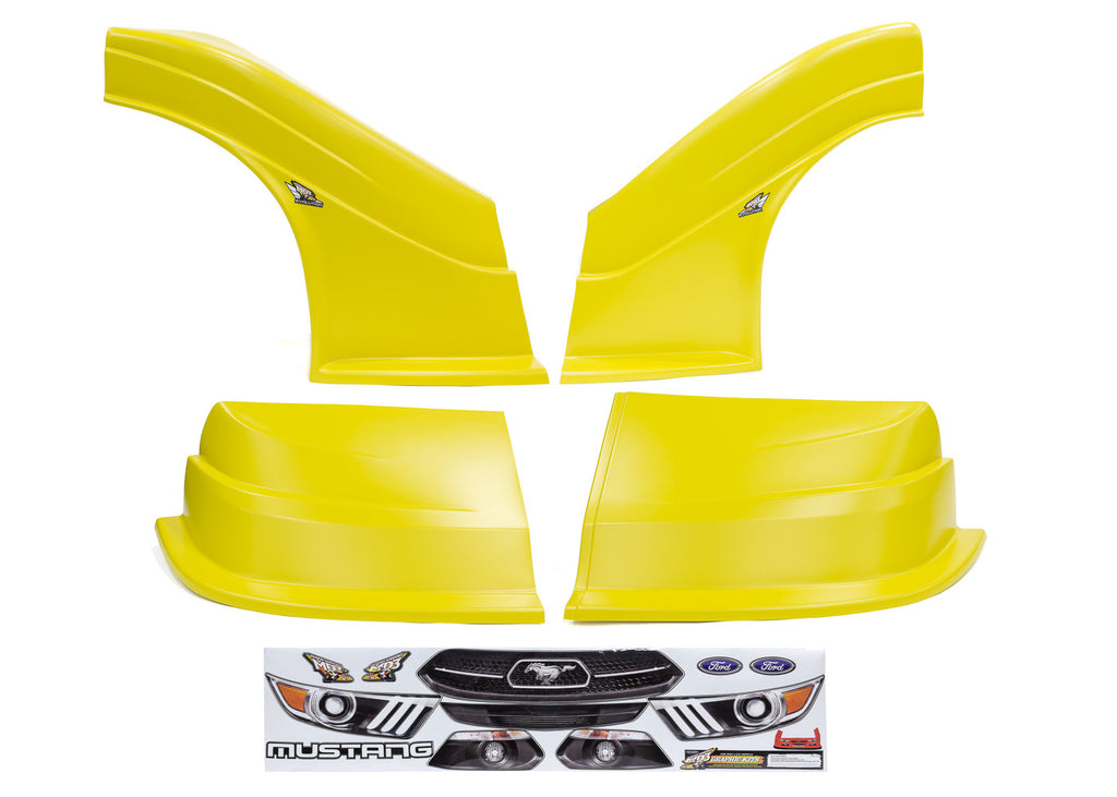 MD3 Evo DLM Combo Flt RS Mustang Yellow