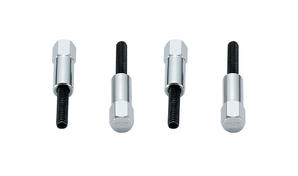 Valve Cove Bolt Kit 4pk Chrome w/Ford Logo