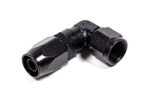 Load image into Gallery viewer, #8 x 90 Low Profile Forged Hose End Black