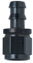 Load image into Gallery viewer, Hose Fitting #6 Straight Push Lock Black