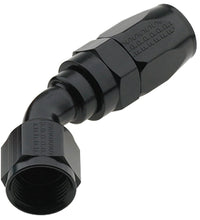 Load image into Gallery viewer, Hose Fitting #4 45 Deg Pro-Flow Black