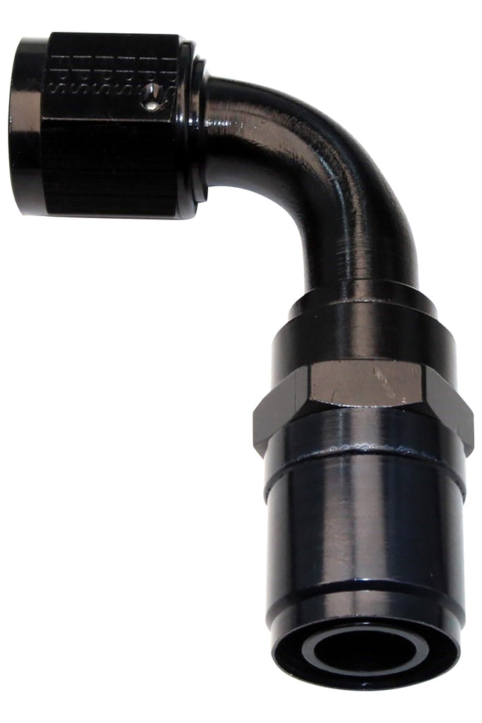 #6 Race-Rite Crimp-On Hose End 90-Degree