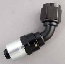 Load image into Gallery viewer, #4 45-Deg Crimp Hose Fitting