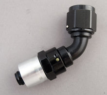 Load image into Gallery viewer, #8 60-Deg Crimp Hose Fitting