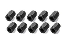 Load image into Gallery viewer, #3 Aluminum Tube  Nuts (10pk) Black