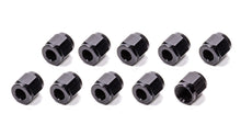 Load image into Gallery viewer, #4 Aluminum Tube  Nuts (10pk) Black