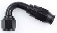 Load image into Gallery viewer, Hose Fitting #6 120 Deg PTFE Black