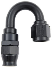 Load image into Gallery viewer, Hose Fitting #6 180 Deg PTFE Black