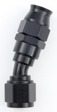 Load image into Gallery viewer, Hose Fitting #6 30 Deg PTFE Black