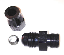 Load image into Gallery viewer, 6AN Male to 5/16in Tube Adapter Fitting  Black