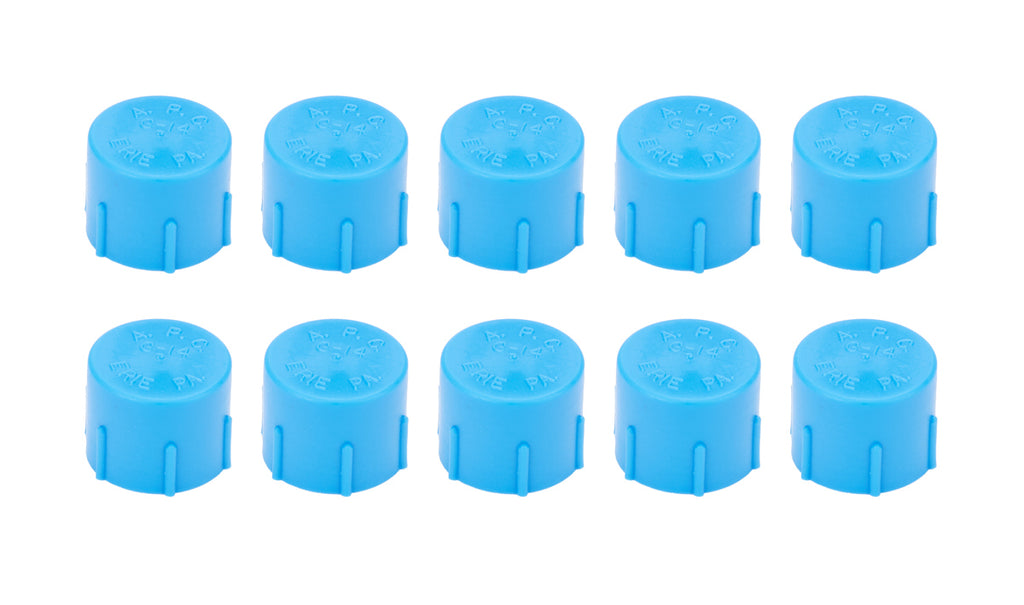 8an Plastic caps  - 10pk